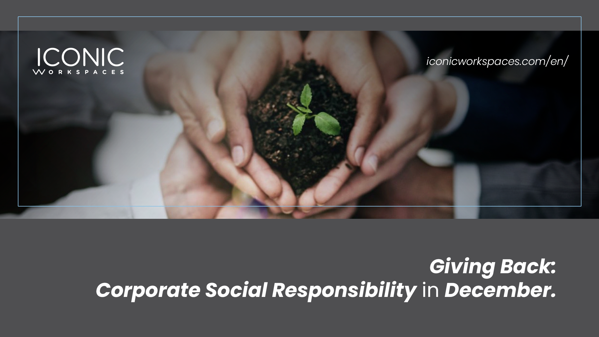 Giving Back: Corporate Social Responsibility in December